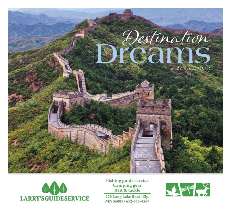 Custom HotLine® Products Destination Dreams® Appointment Calendar - Stapled - 5