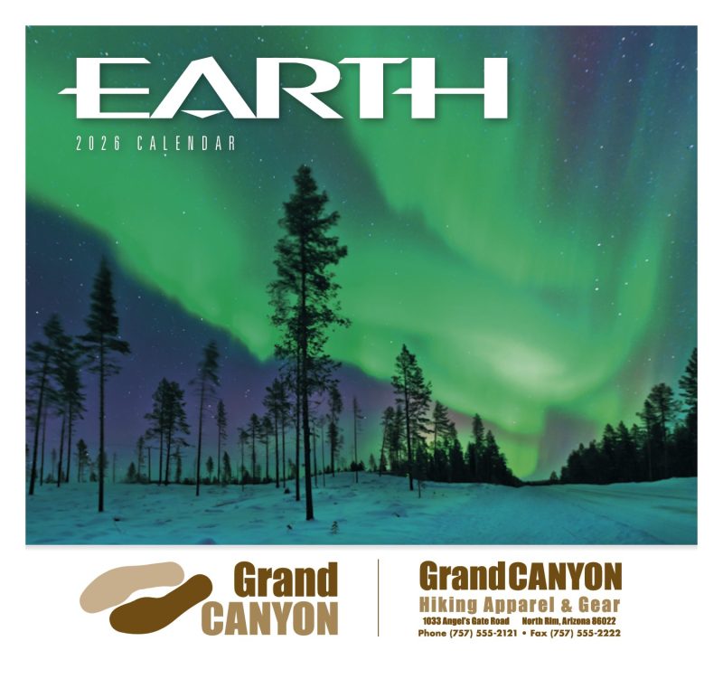Custom HotLine® Products Earth Appointment Calendar - Stapled - 1