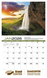 Custom HotLine® Products Earth Appointment Calendar - Stapled - 2