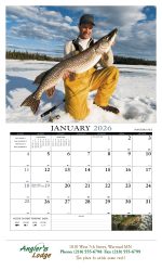 Custom HotLine® Products Fishing Guide Appointment Calendar - Stapled - 3
