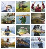 Custom HotLine® Products Fishing Guide Appointment Calendar - Stapled - 7