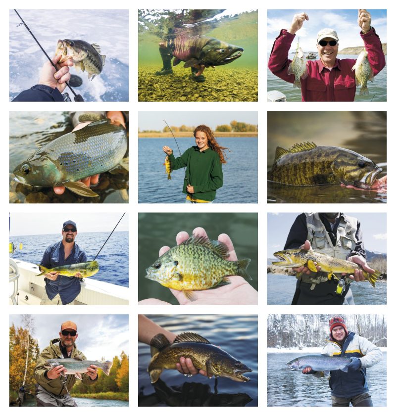 Custom HotLine® Products Fishing Guide Appointment Calendar - Stapled - 7