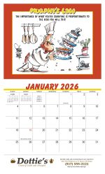Custom HotLine® Products Murphy's Law Appointment Calendar - Stapled - 3