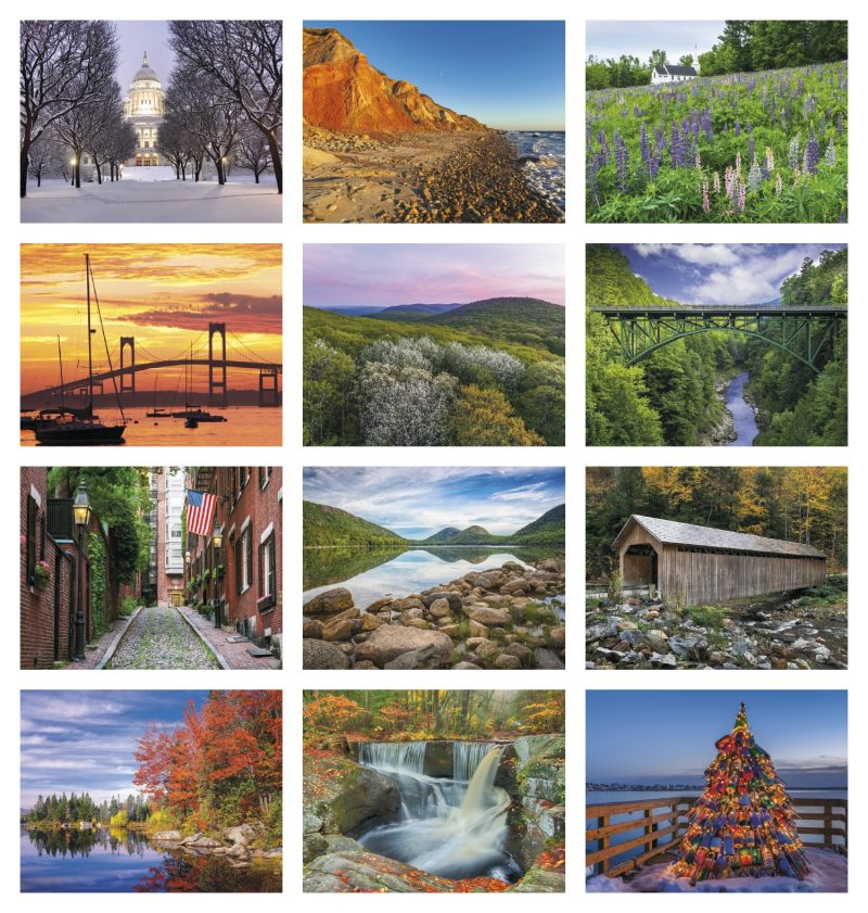 Custom HotLine® Products New England Appointment Calendar - Spiral - 4