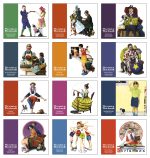 Custom HotLine® Products Norman Rockwell Appointment Calendar - Stapled - 4