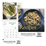 Custom HotLine® Products Recipe Pocket Calendar