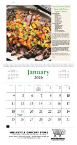 Custom HotLine® Products Recipe Pocket Calendar - 3