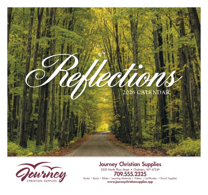 Custom HotLine® Products Reflections (Non-Denominational) Appointment Calendar - Stapled - 2