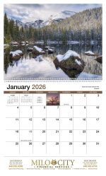 Custom HotLine® Products Scenic America® Appointment Calendar - Spiral - 3