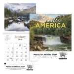 Custom HotLine® Products Scenic America® Pocket Calendar - 1