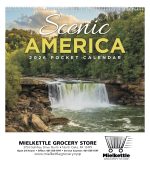 Custom HotLine® Products Scenic America® Pocket Calendar - 2