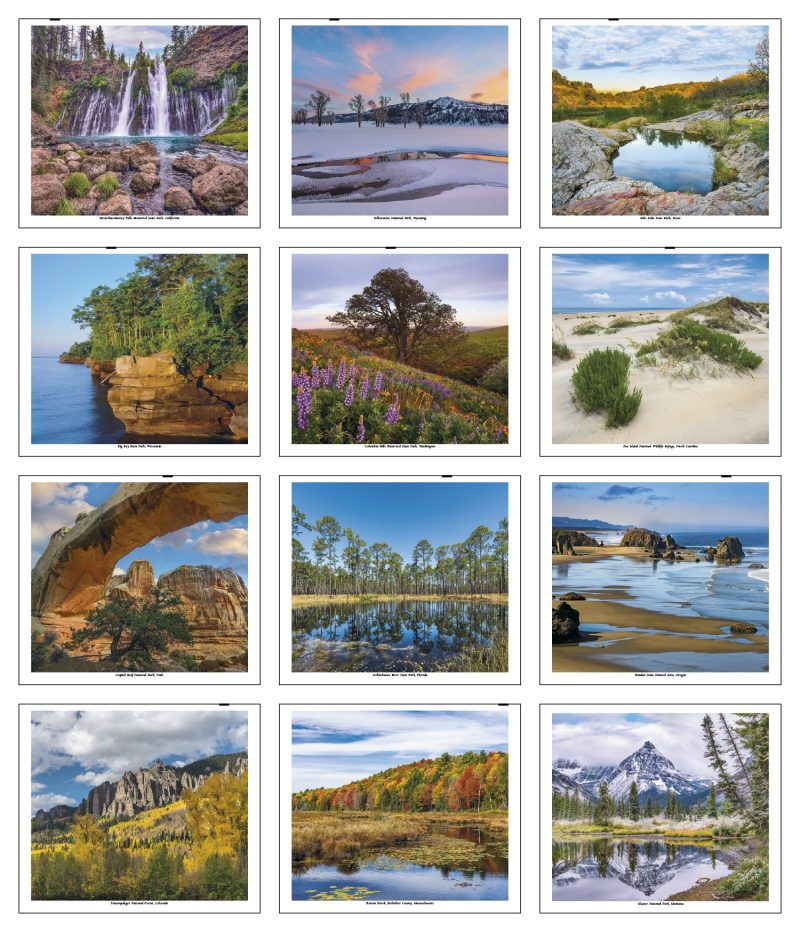 Custom HotLine® Products Scenic America® Pocket Calendar - 7