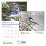 Custom HotLine® Products Songbirds Appointment Calendar - Stapled - 1
