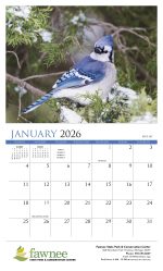 Custom HotLine® Products Songbirds Appointment Calendar - Stapled - 3