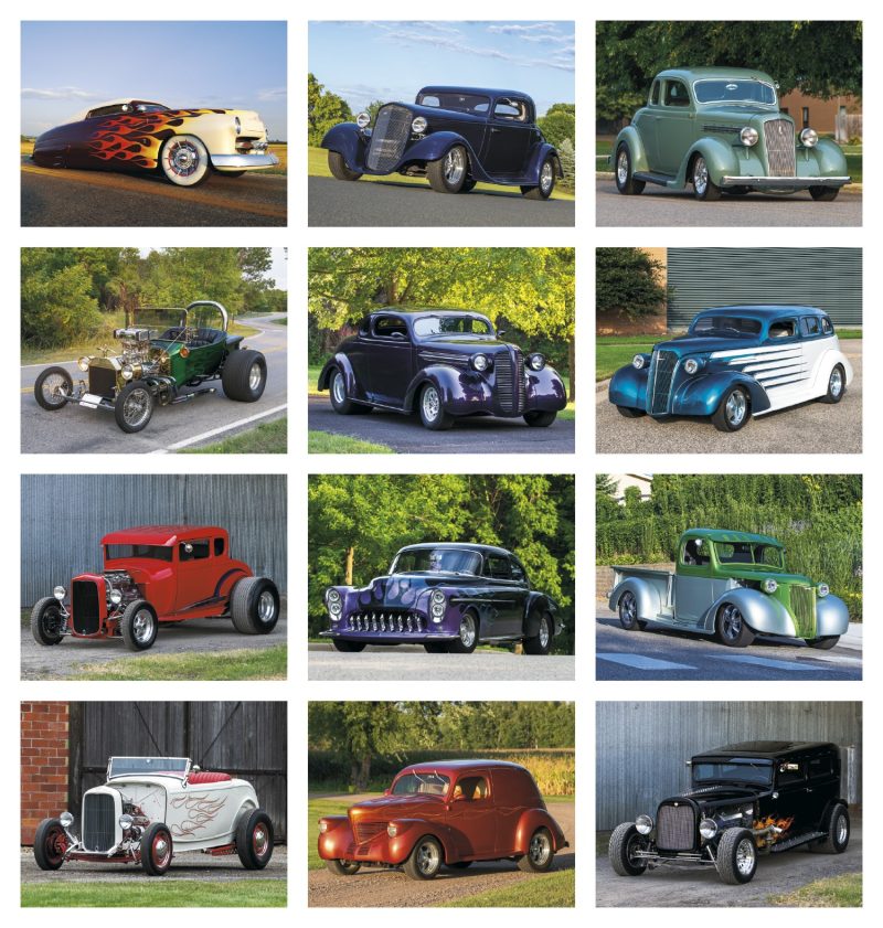 Custom HotLine® Products Street Rod Fever Appointment Calendar - Stapled - 7