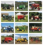 Custom HotLine® Products Vintage Tractors Appointment Calendar - Spiral - 4