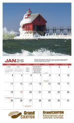 Custom HotLine® Products Weather Almanac Appointment Calendar - Stapled - 3