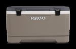 Custom Igloo® Maxcold Latitude 100 Qt. Cooler (Sandstone/Carbonite) - 1