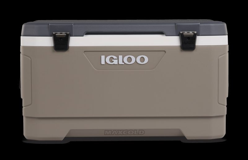 Custom Igloo® Maxcold Latitude 100 Qt. Cooler (Sandstone/Carbonite) - 1