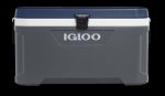 Custom Igloo® Maxcold Latitude 70 Qt. Cooler (Carbonite Gray/Aegean Sea) - 1
