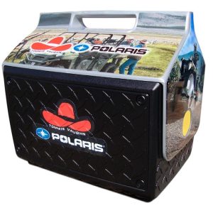 Custom Igloo® Playmate The Boss 14 Qt. Cooler (Black/Yellow/Gray)