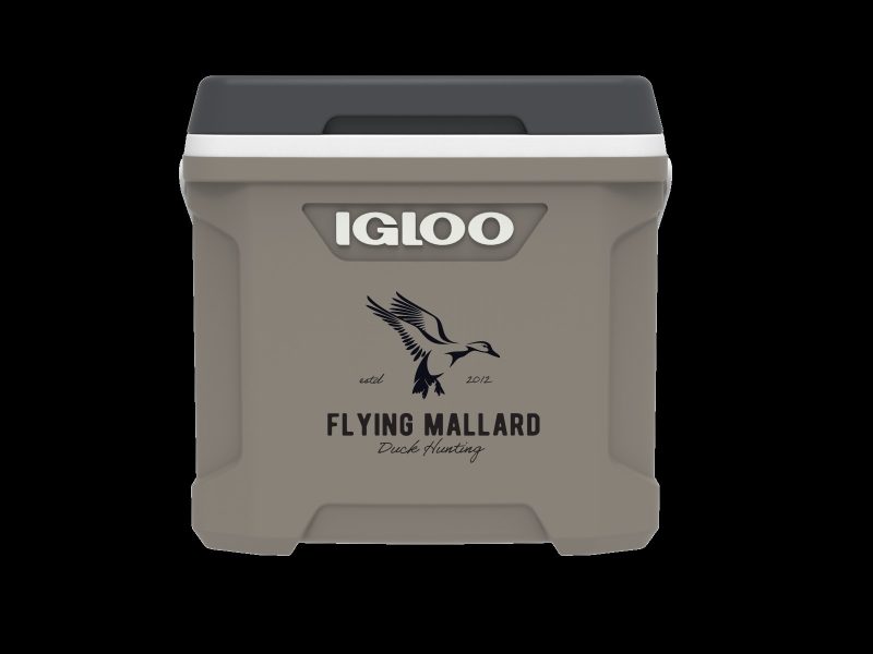 Igloo®-Sportsman-30-Qt-Cooler-SandstoneCarbonite-50556 Custom Igloo® Sportsman 30 Qt. Cooler (Sandstone/Carbonite)