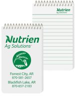 Custom Imprinted Sheet Pocket Coil Notebooks (2 7/8"x 4 ¾") - 1