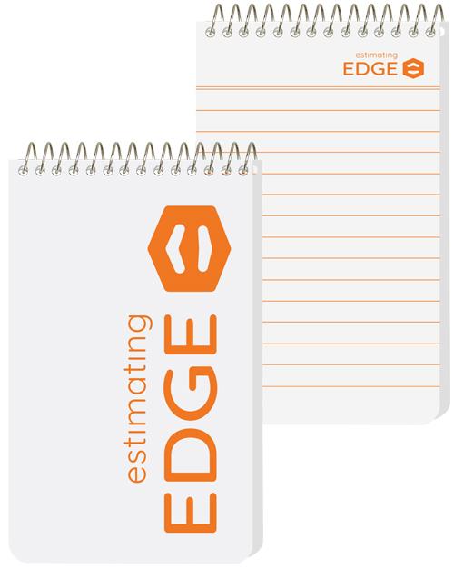 Custom Imprinted Sheet Pocket Coil Notebooks (2 7/8"x 4 ¾") - 3