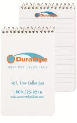 Custom Imprinted Sheet Pocket Coil Notebooks (2 7/8"x 4 ¾") - 4