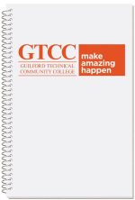 Custom Imprinted Sheets Stenographer Notebook (5 3/8"x 8 ¼") - 1