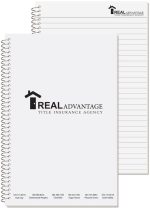 Custom Imprinted Sheets Stenographer Notebook (5 3/8"x 8 ¼")