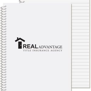Custom Imprinted Sheets Stenographer Notebook (5 3/8"x 8 ¼")