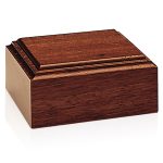 Custom JAFFA® Mahogany-Tone Wood Base
