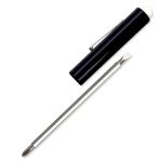 Custom Jumbo Pocket Screwdriver - Reversible 3/16" Flat Tip & #1 Phillips Blade w/Button Top - 2