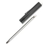 Custom Jumbo Pocket Screwdriver - Reversible 3/16" Flat Tip & #1 Phillips Blade w/Button Top - 5