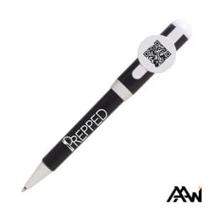 Custom Jumbo QR Billboard Twist Pen - White Accent