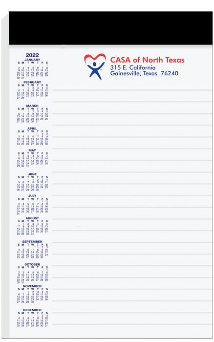 Custom Legal Pads w/Imprinted Sheets (5" x 8") - 2