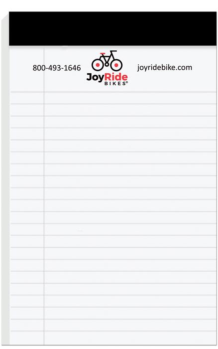 Custom Legal Pads w/Imprinted Sheets (5" x 8") - 3