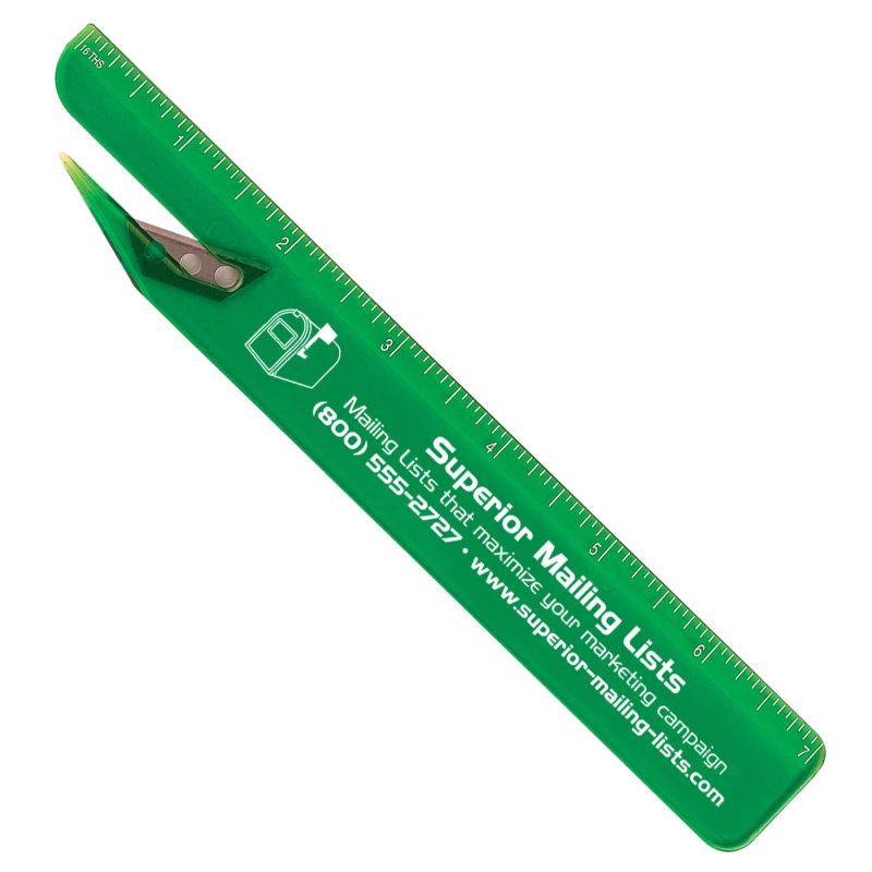 Custom Letter Slitter Ruler - 7
