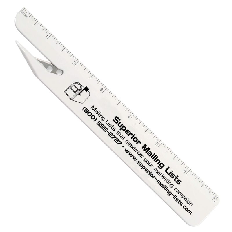 Custom Letter Slitter Ruler - 9