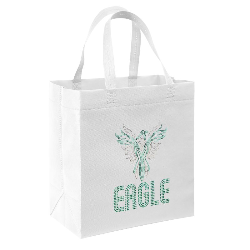 Custom Liberty™ - USA Made Non-Woven Tote - Sparkle - 2