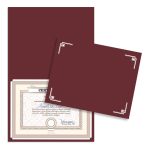 Custom Linen Certificate Holder - 3