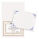 Custom Linen Certificate Holder - 5
