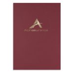 Custom Linen Presentation Folder - Premium - 6