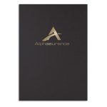 Custom Linen Presentation Folder - Premium - 8