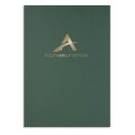 Custom Linen Presentation Folder - Premium - 9