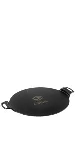 Custom Lodge 15" Seasoned Cast Iron Pizza Pan