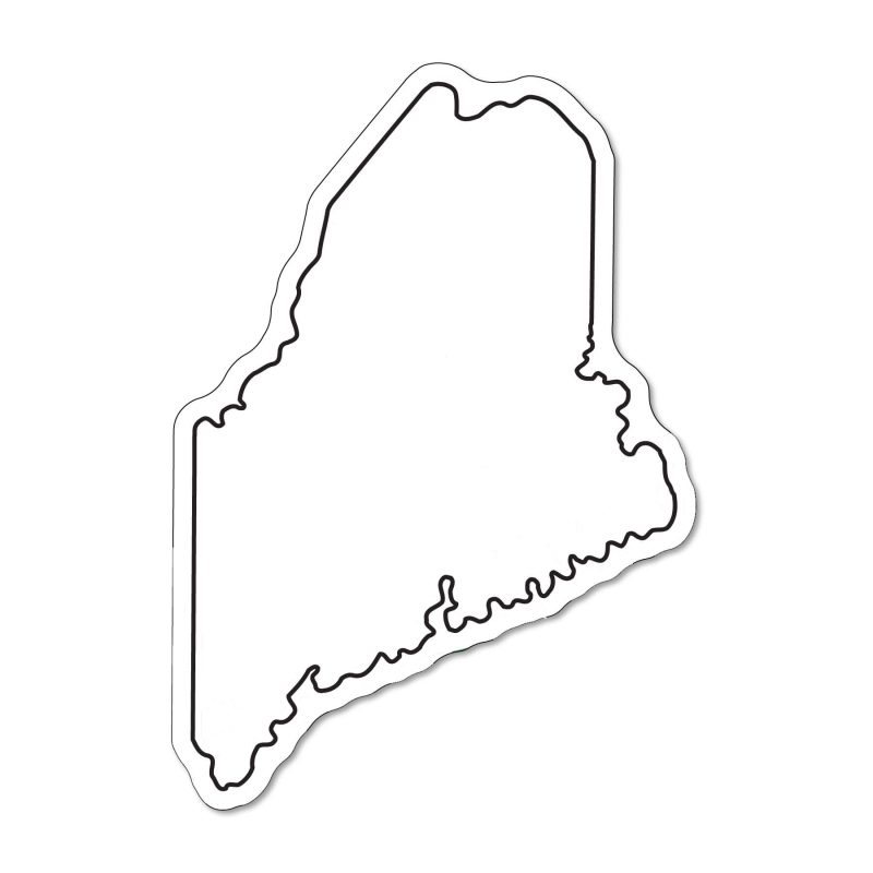 Custom Maine NoteKeeper™ Magnet 35 Mil - 1