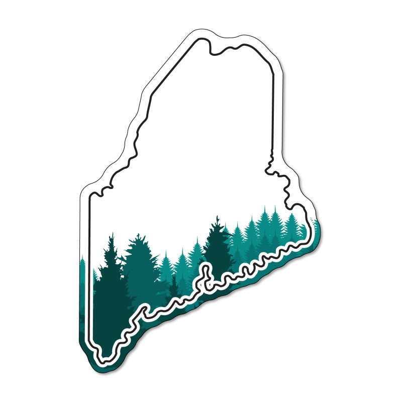Custom Maine NoteKeeper™ Magnet 35 Mil - 3