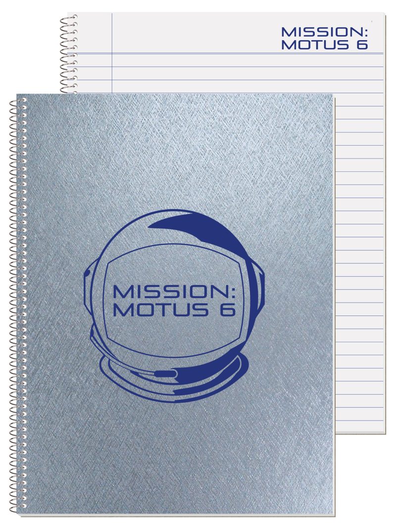Metallic-Composition-Notebook-8-316x-10-78-LN1M Custom Metallic Composition Notebook (8 3/16"x 10 7/8")